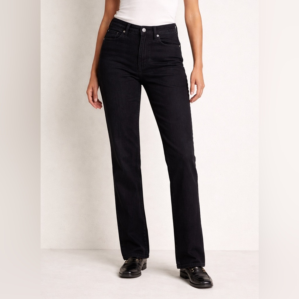 Lauren Ralph Lauren Black Straight Leg Jeans